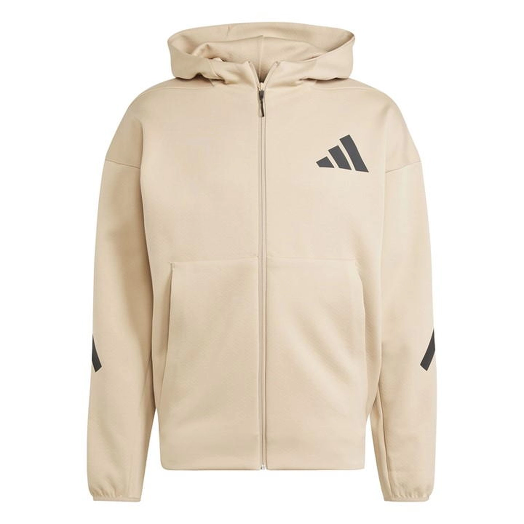 Adidas Originals Z.N.E. Full-Zip Hooded Track Jacket Mens - Beige